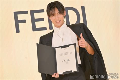 fendi モデル 日本人|fendi men's show.